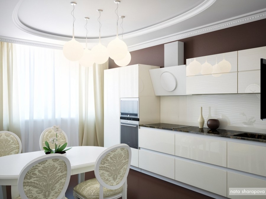Красивые кухни в светлых тонах