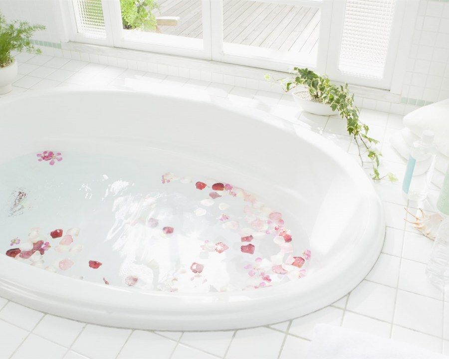 Ванная комната с бассейном