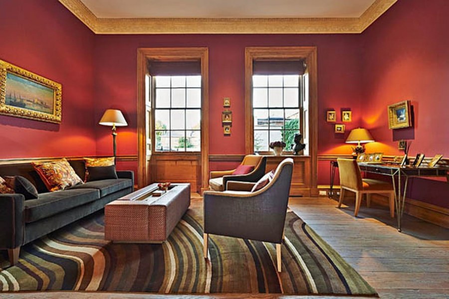 Терракотовый цвет в интерьере