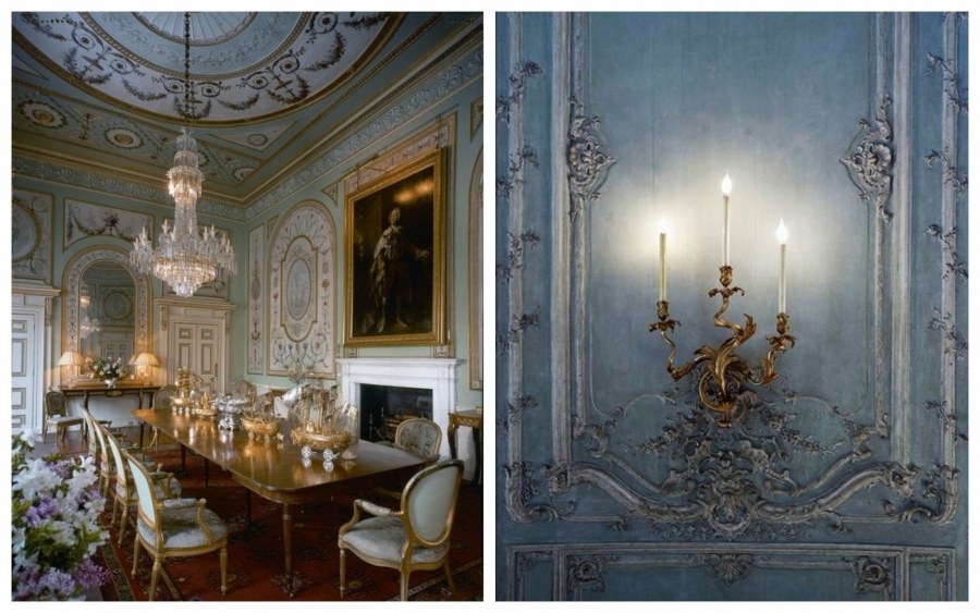 Интерьер в стиле Барокко окна