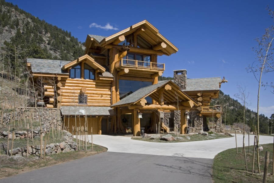 Дом из красного канадского кедра - "Викинг"