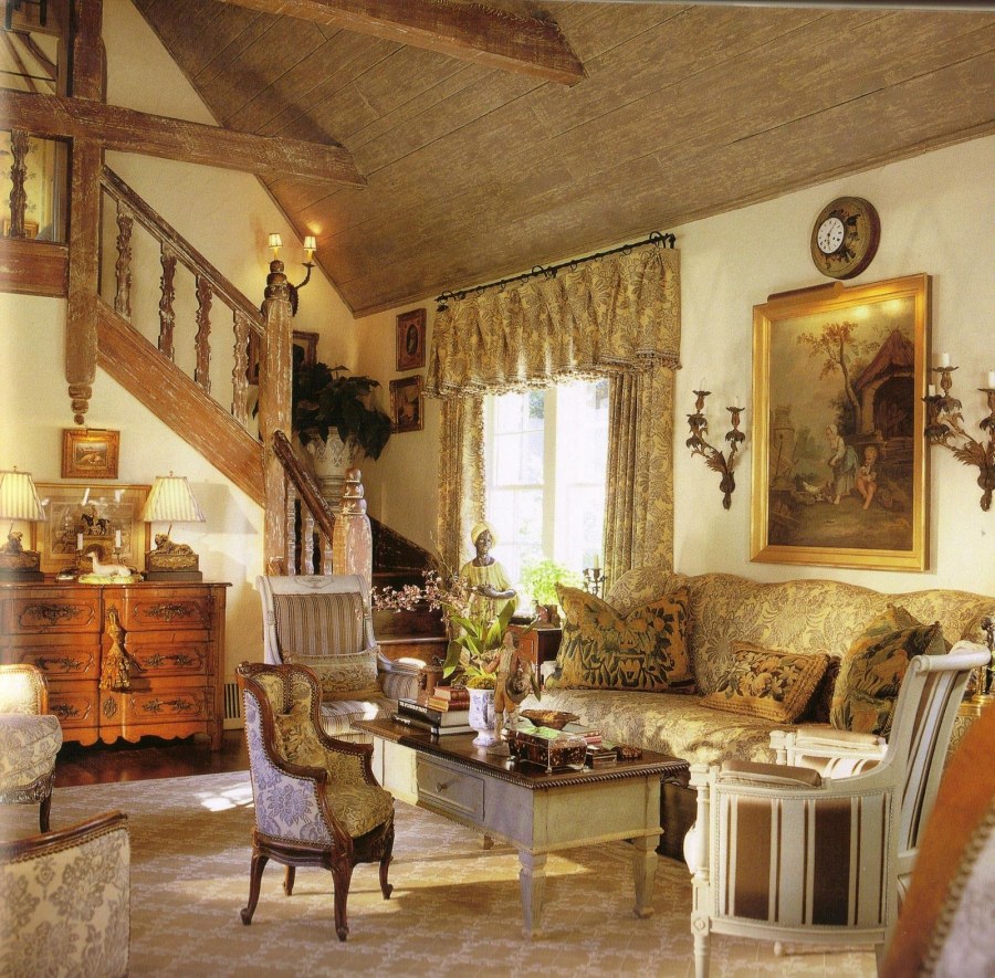 Интерьер в стиле французская деревня