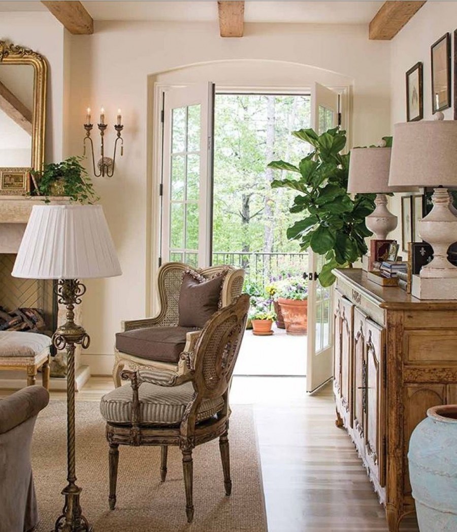 Пасторальный стиль в интерьере