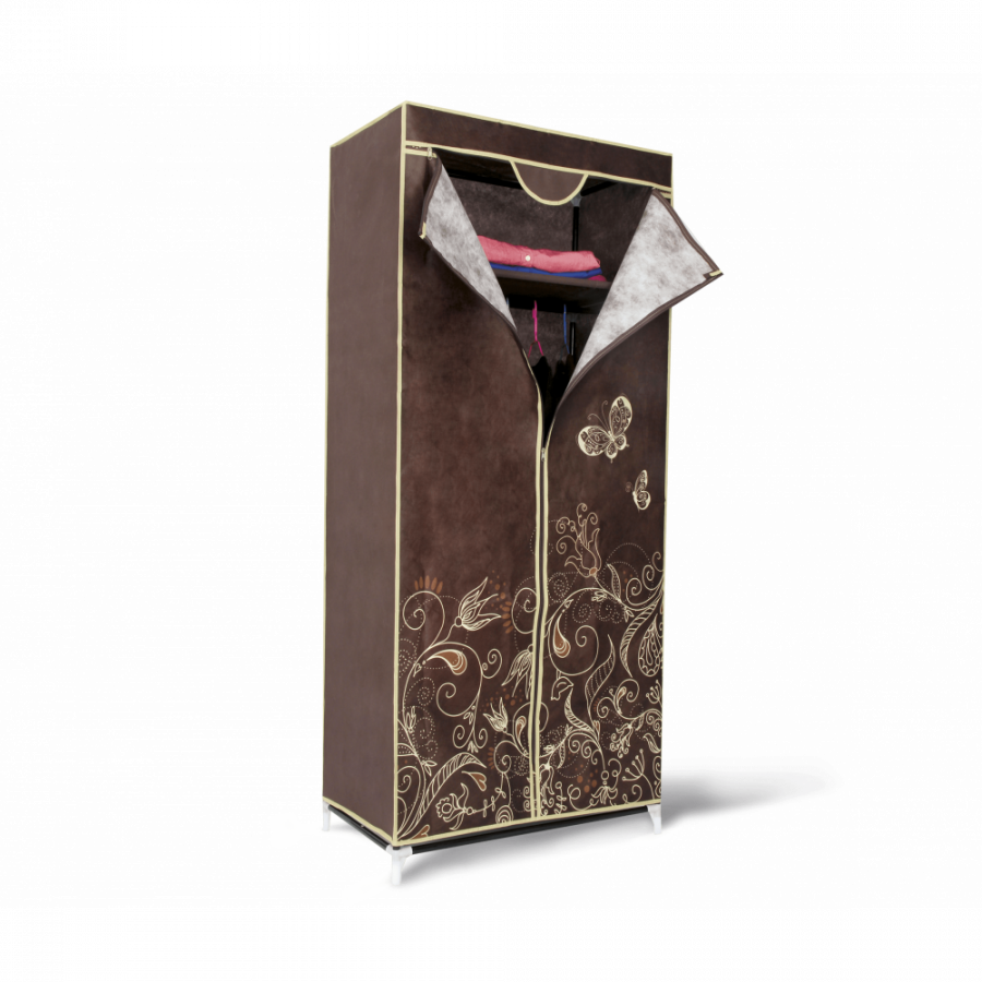 Гардероб-вешалка с чехлом Sheffilton SHT-wr2012-1 металл/пластик/плотная ткань