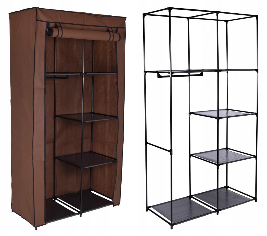 Складной тканевый шкаф сборка