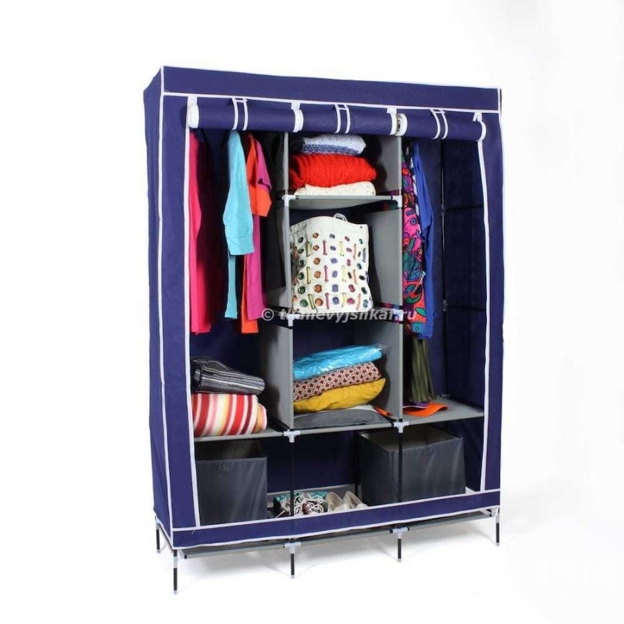 Складной каркасный тканевый шкаф Storage Wardrobe 88130