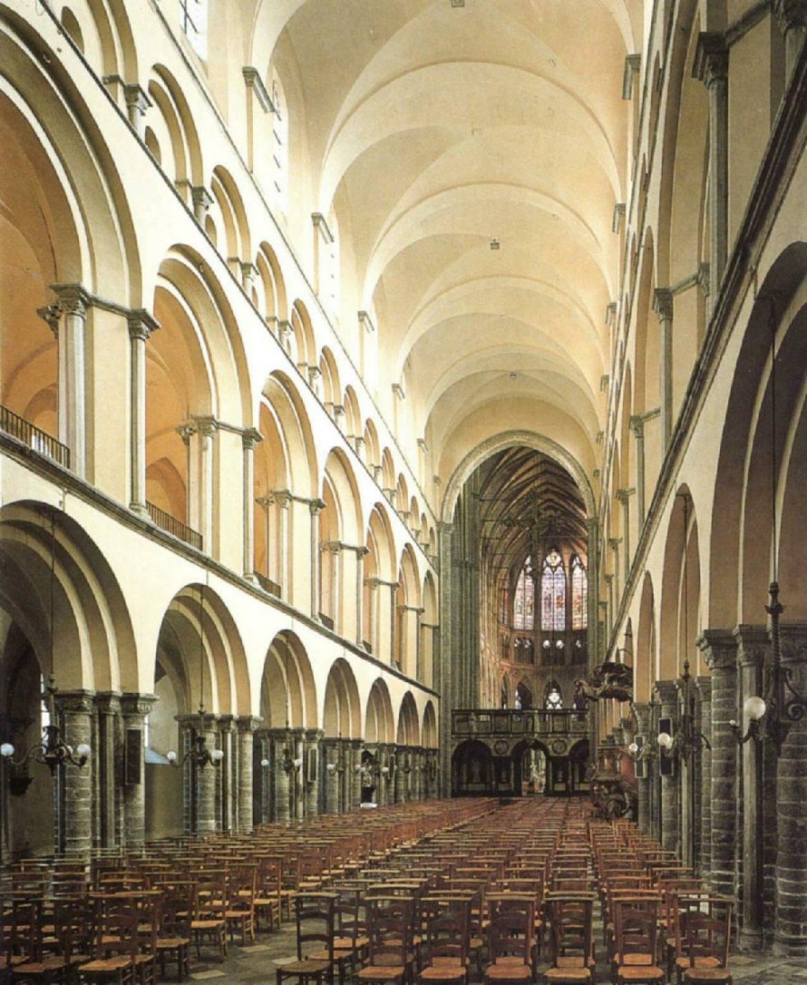 Полуциркульные арки в романском стиле схема