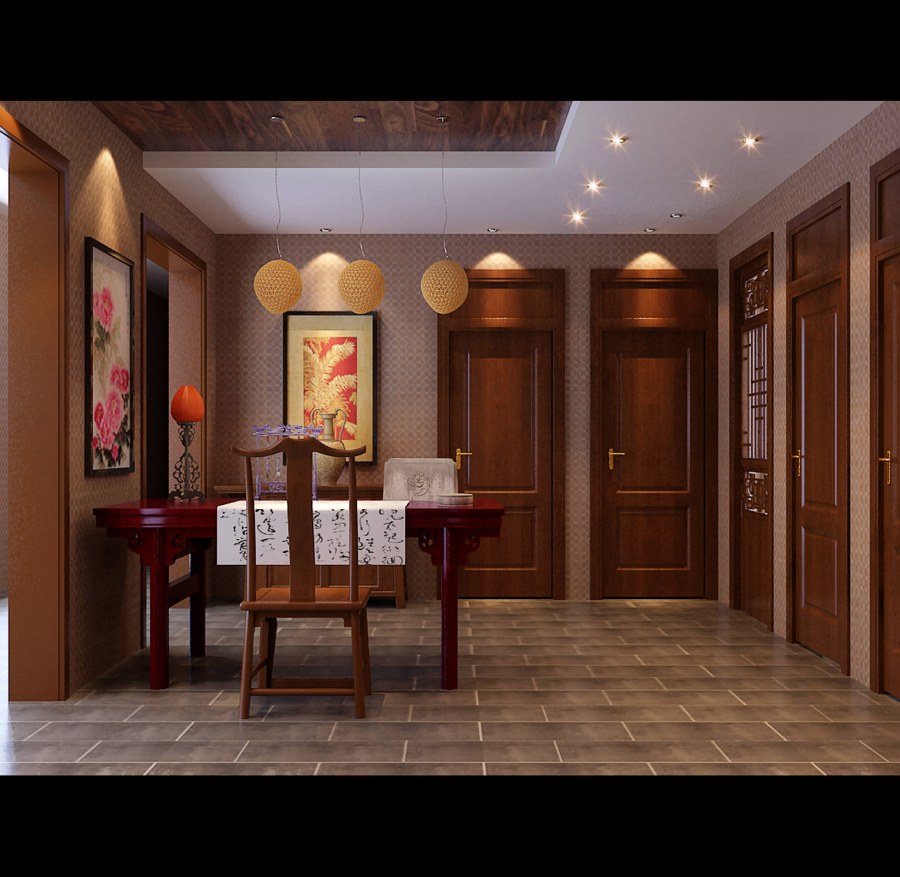 Зеркало в металлической раме