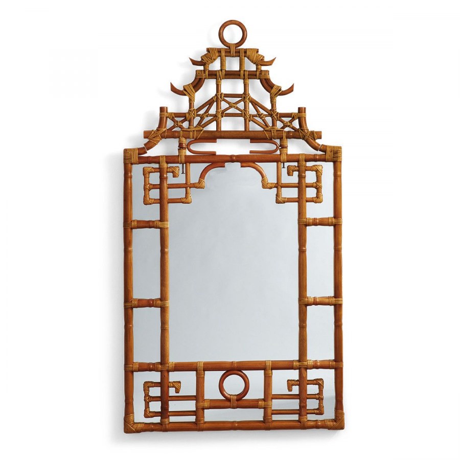 Зеркало в китайском стиле бамбук