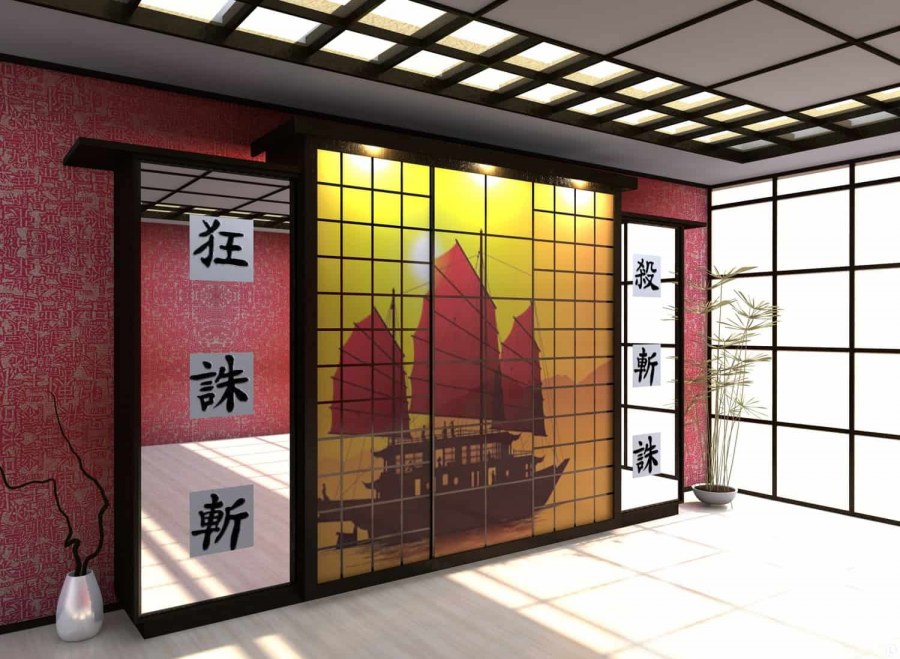 Декоративное зеркало в прихожую