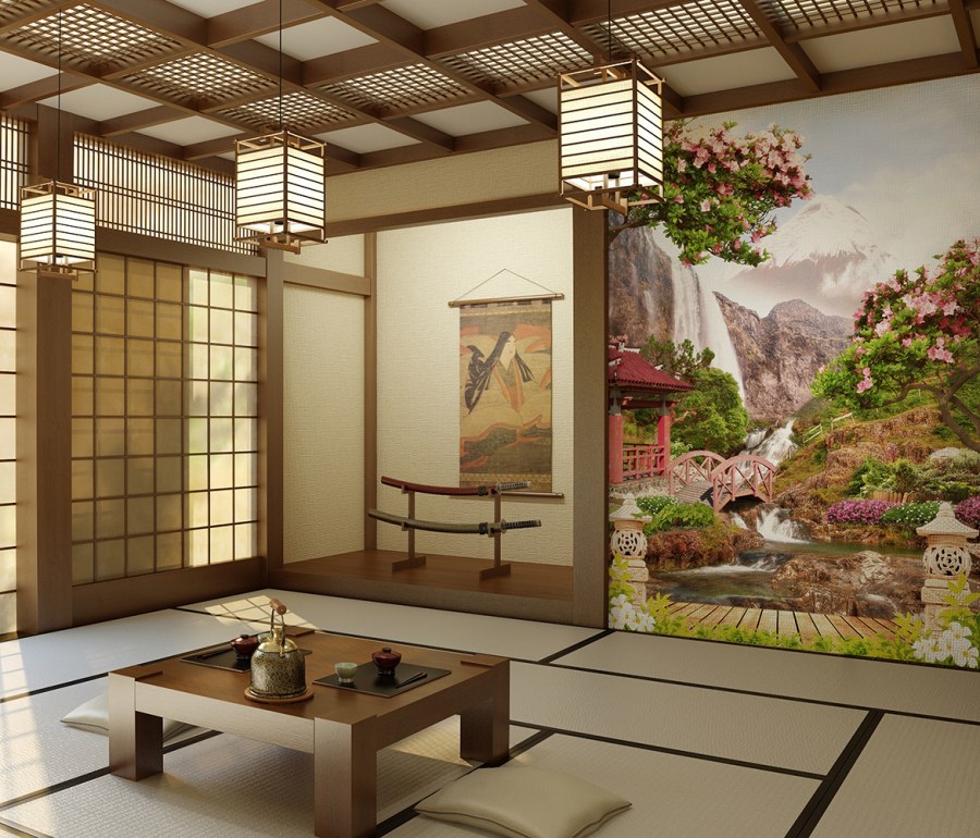 Дракон в интерьере