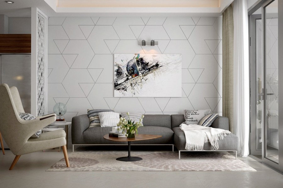 Стильная стена