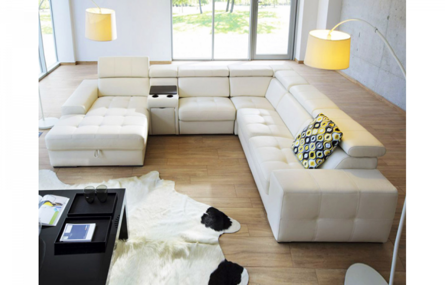 Диван большой п-образный