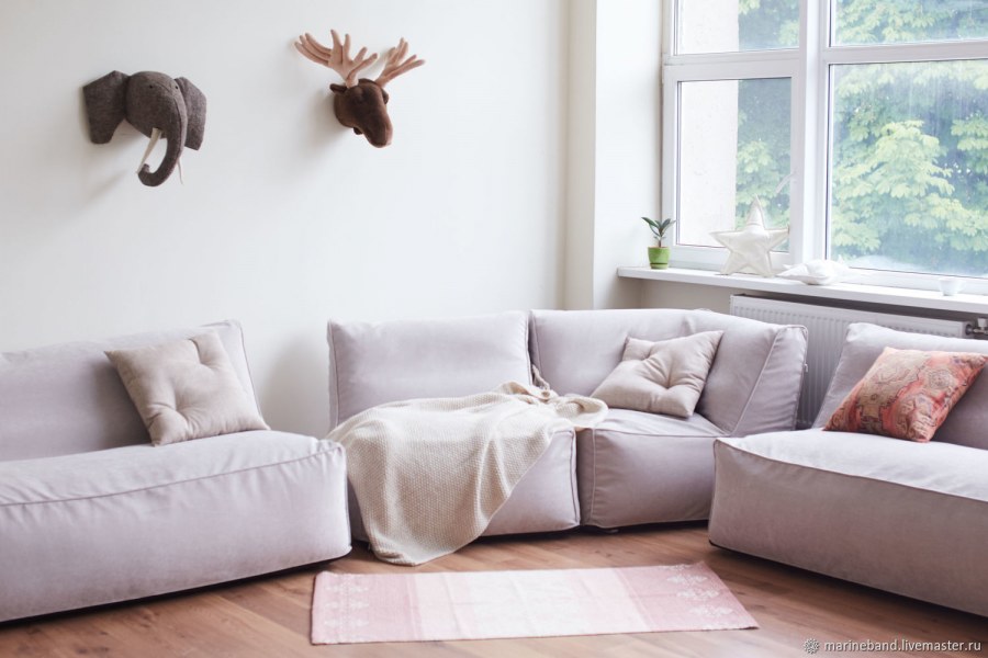 Лаунж диван модульный