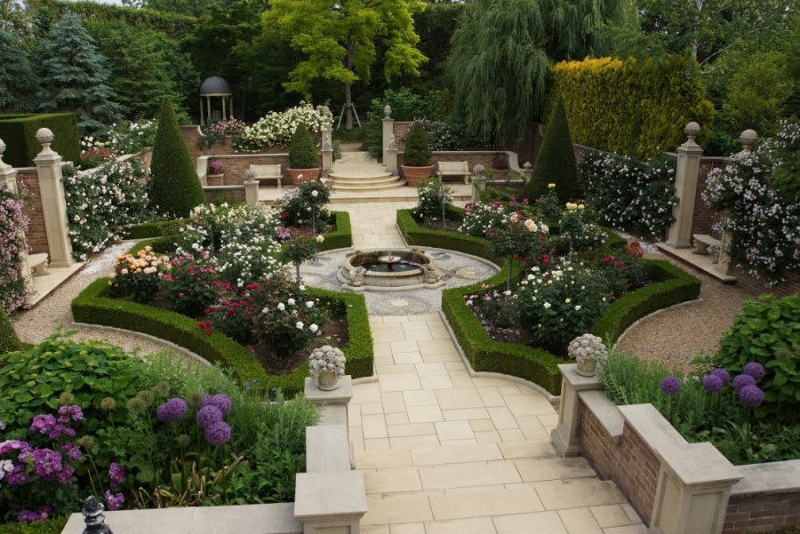 Партерный розарий