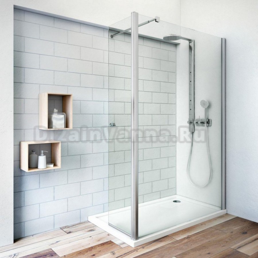 1. Душевая перегородка Roth Tower line TBS 100*200