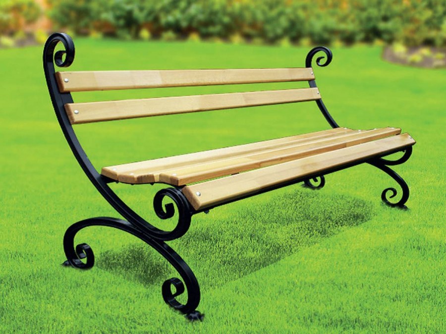 Скамейка летняя 1,5м (1570*830*1000)