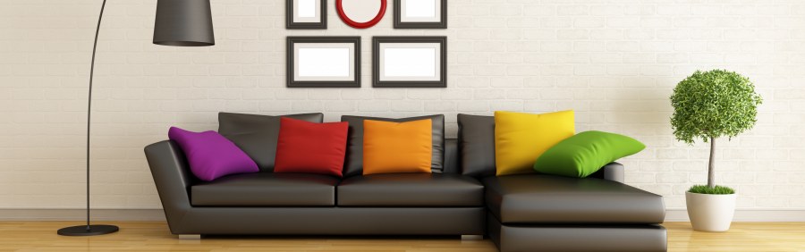 Диван в интерьере