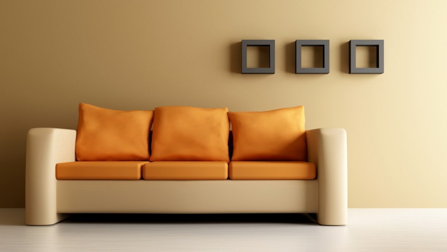 Картины над диваном