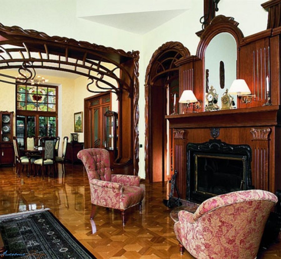 Ар нуво интерьер 19 век