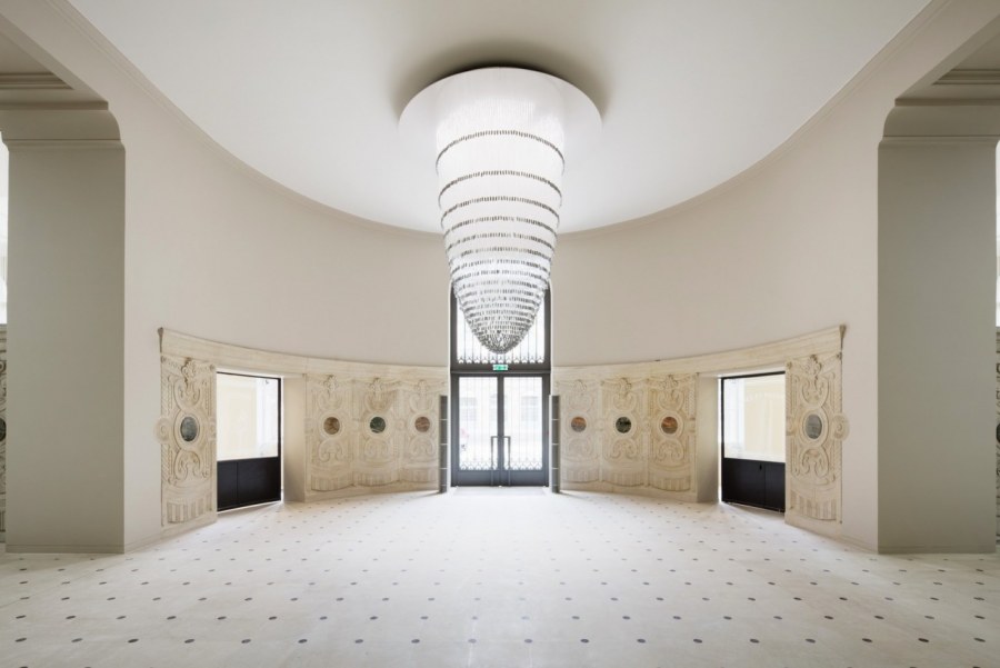 Интерьер национальной библиотеки Франции