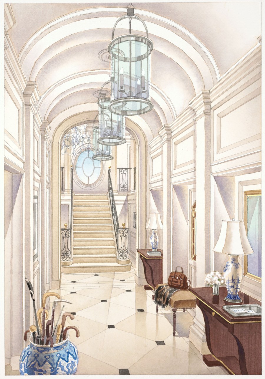 Нобл Роу интерьеры