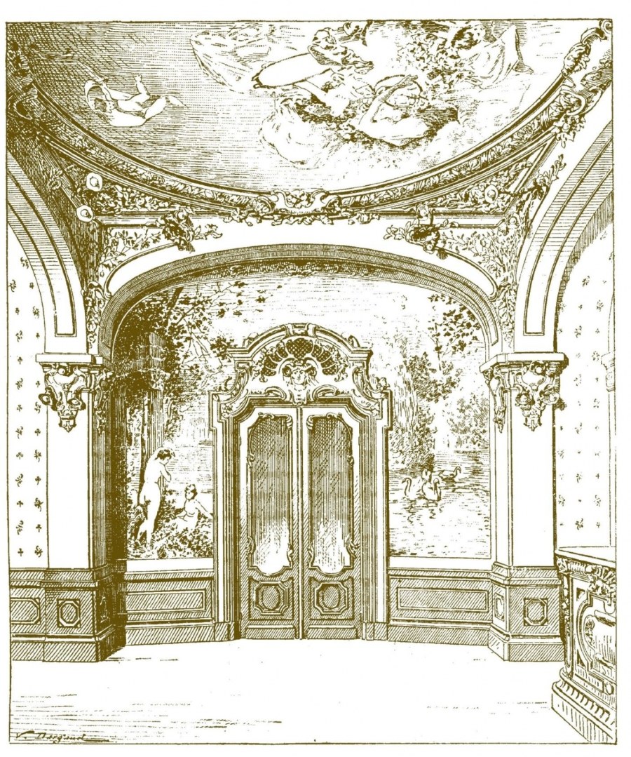 Гравюры в интерьере