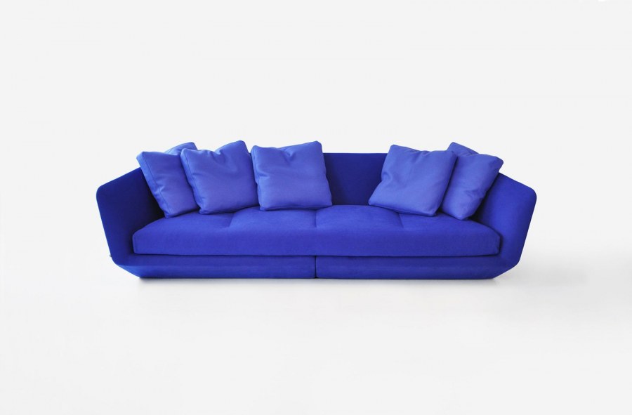 Диван серый Аура