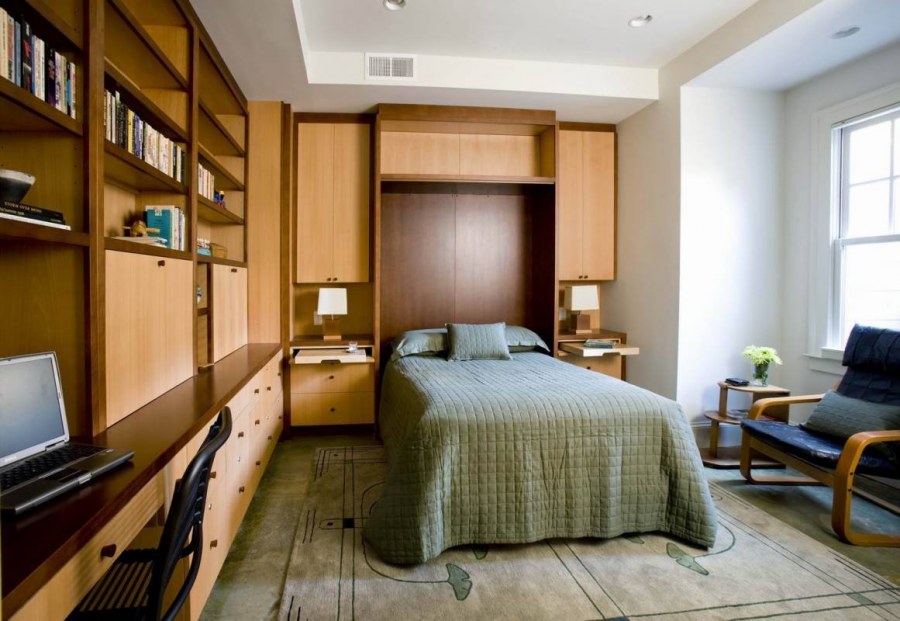 Обставить маленькую спальню