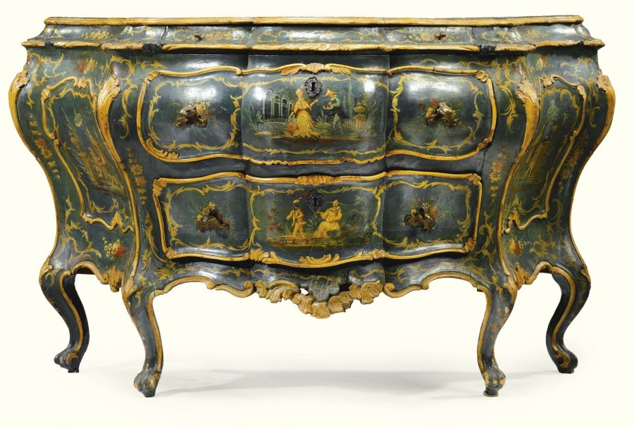 Французская мебель 18 века рококо