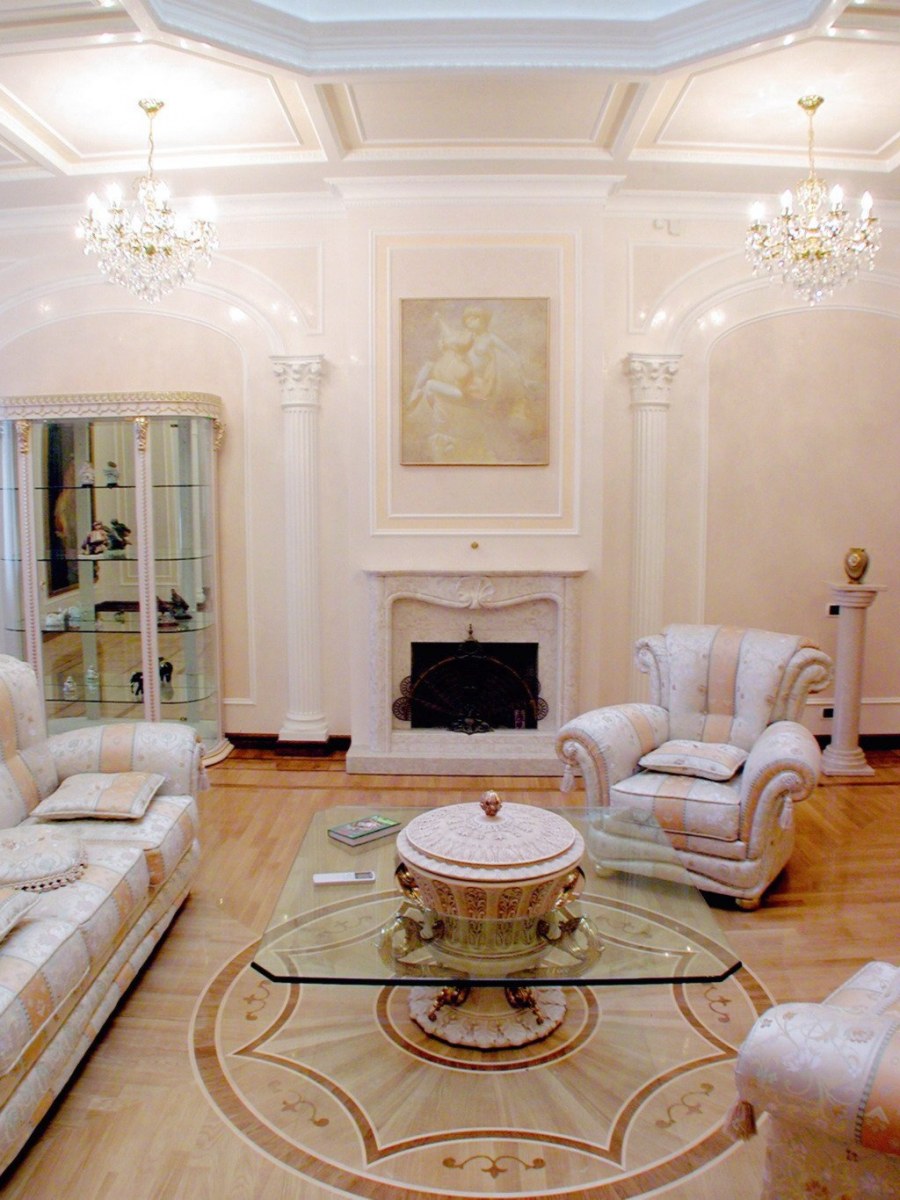 Гостиная в классическом стиле