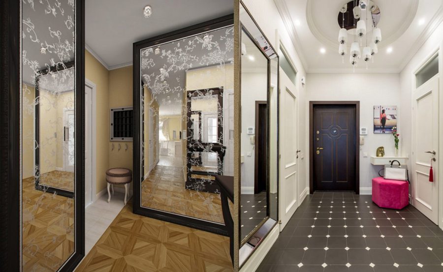 Интерьер прихожей 9 кв.м