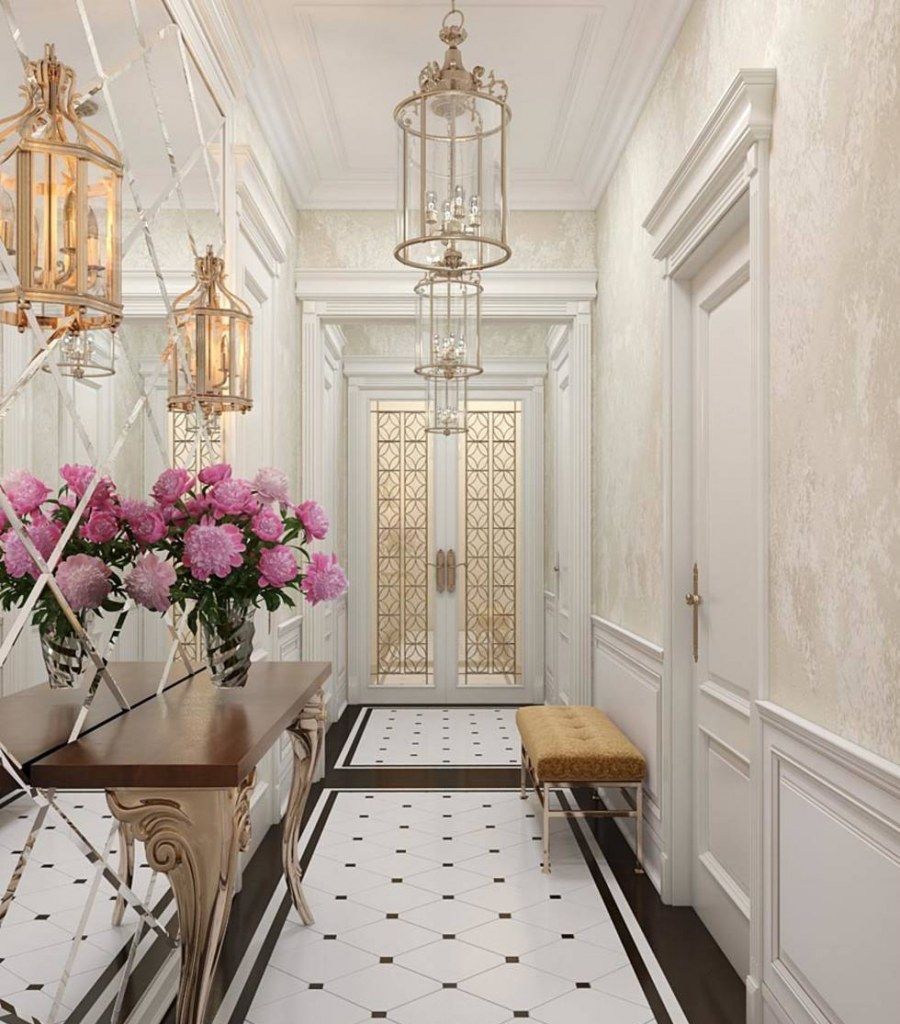 Шкаф в узкую длинную прихожую