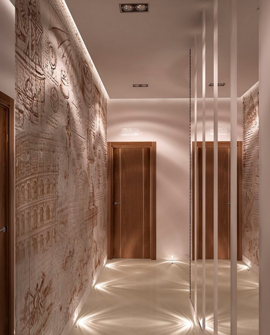 Интерьер холла в современном стиле