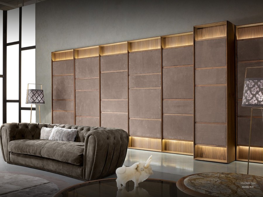 Замшевые стеновые панели