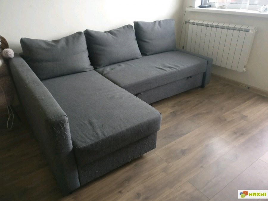 Диван икеа ФРИХЕТЭН серый