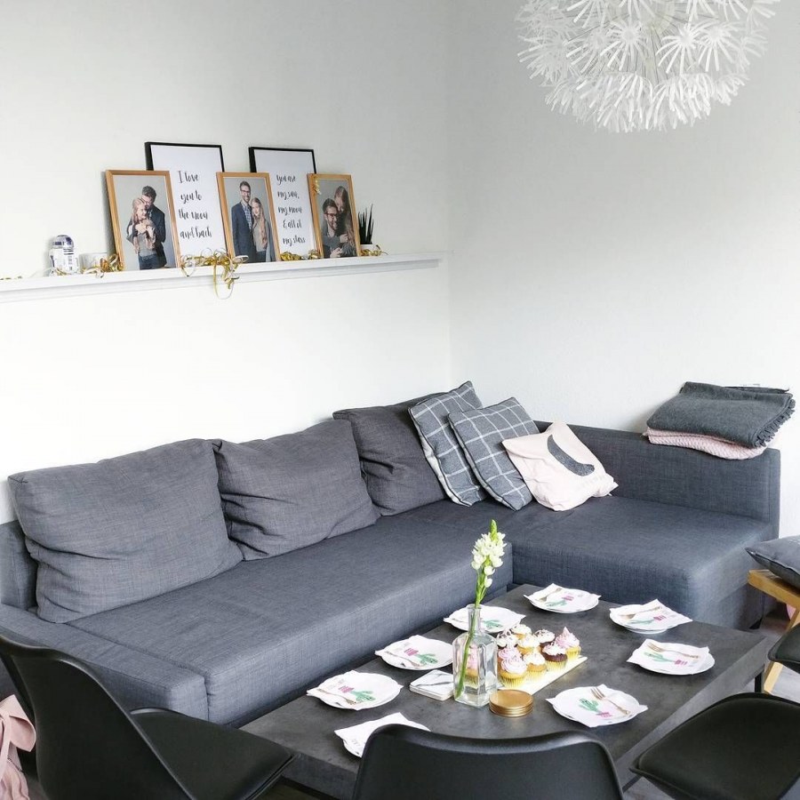 ФРИХЕТЭН серый в интерьере