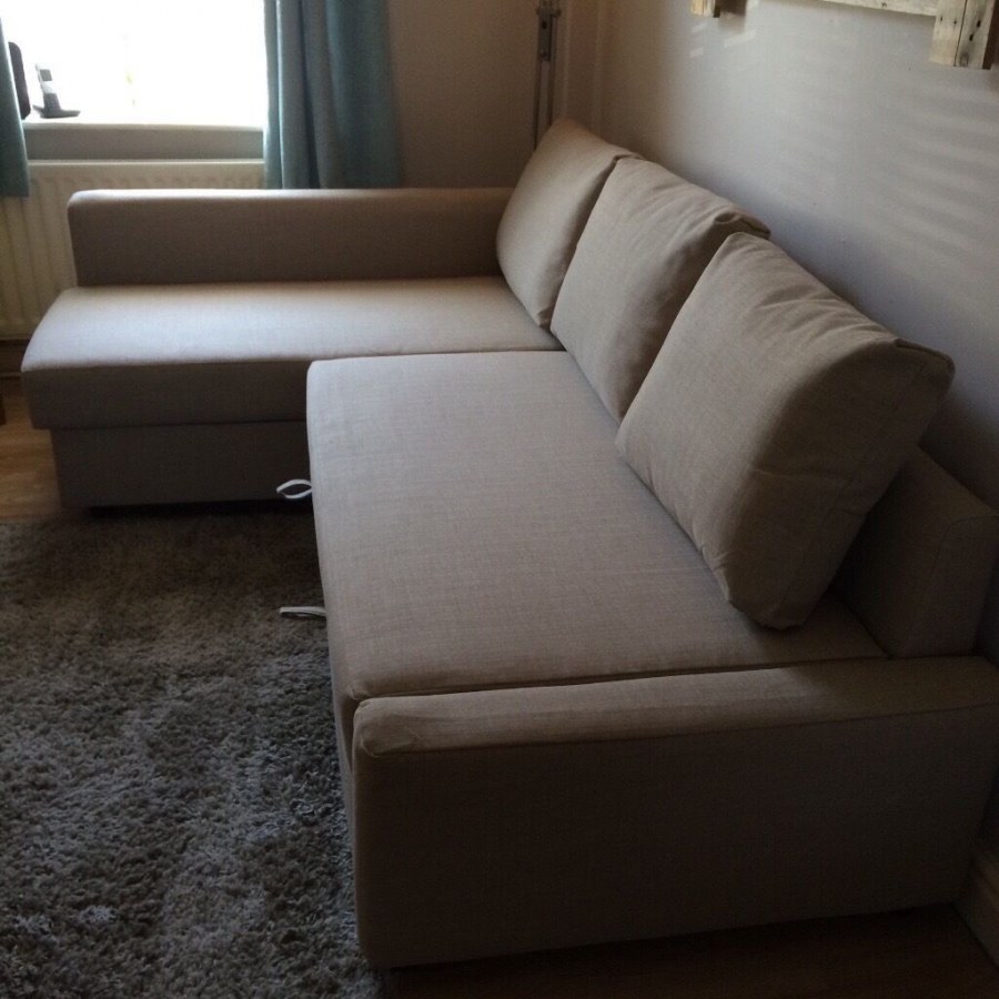 Бежевый ФРИХЕТЭН прямой в интерьере покупателей