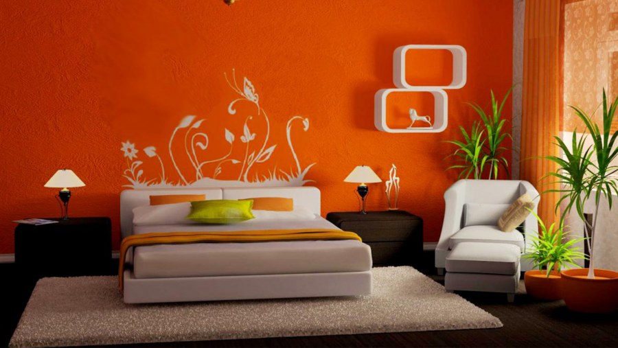 Рисунки на стенах в квартире