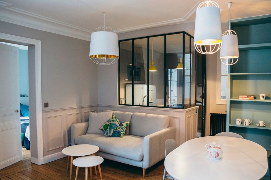 Интерьер маленькой французской квартиры