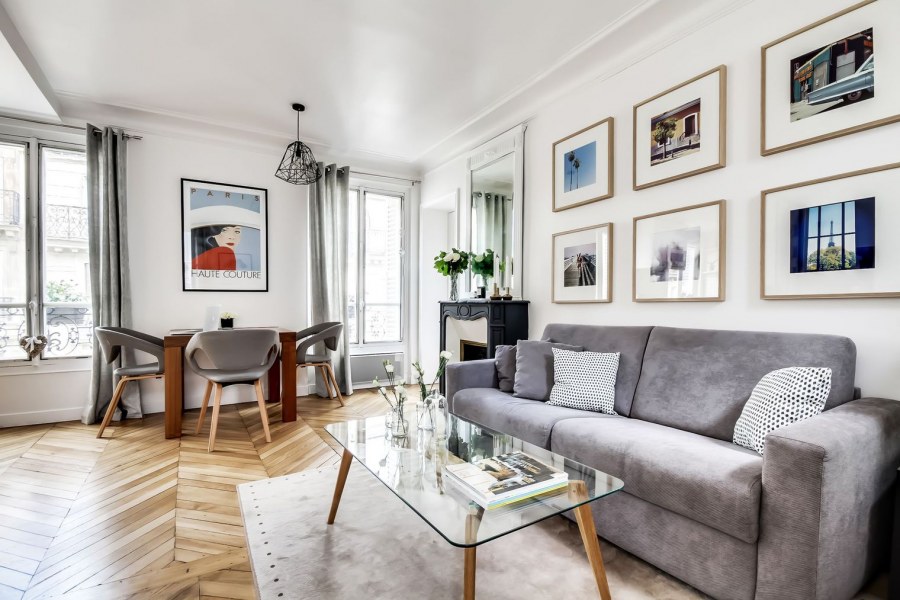 Парижский стиль в интерьере маленькой квартиры