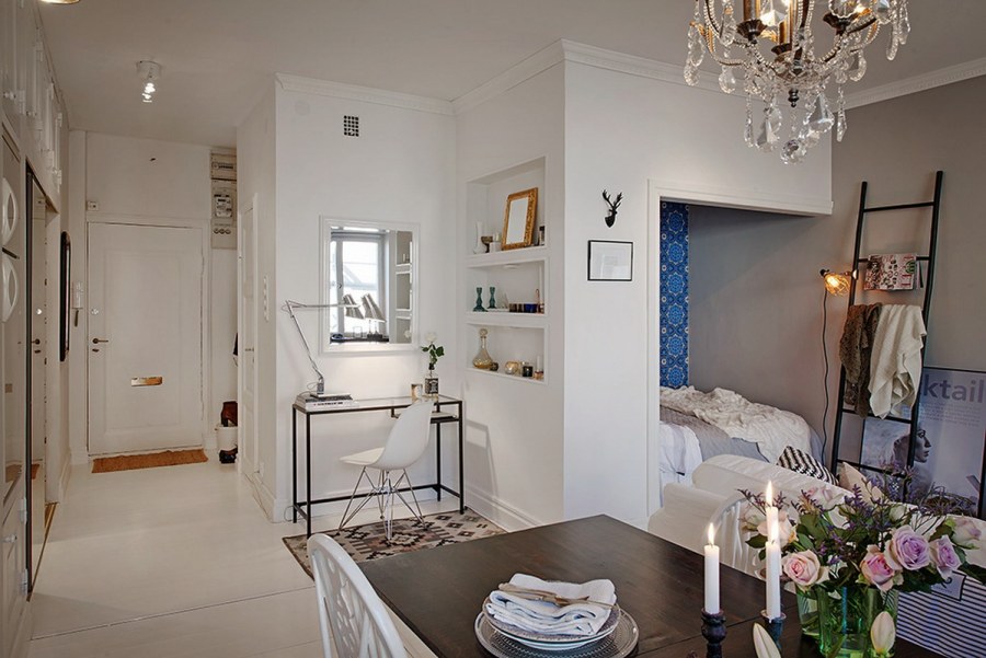 Интерьер однушки 36 кв