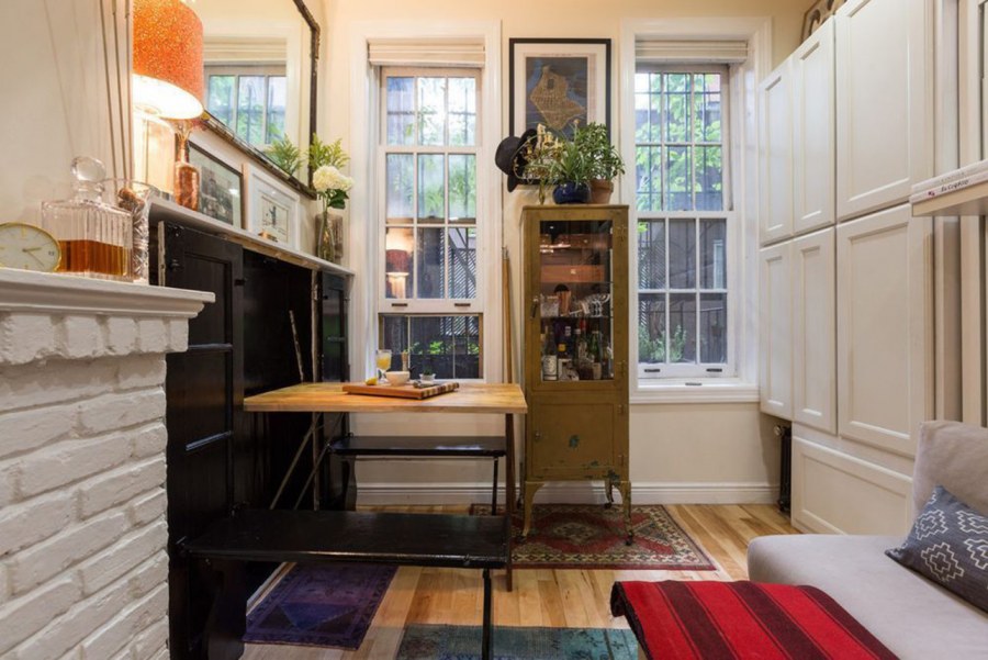 Интерьер маленькой квартиры в Париже