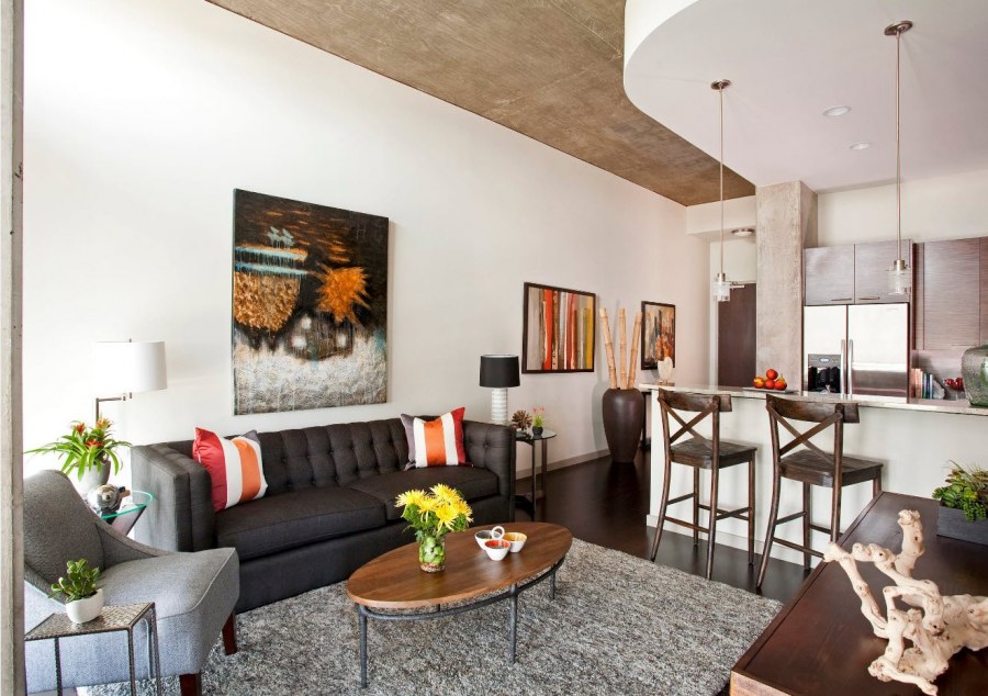 Красивая квартира студия