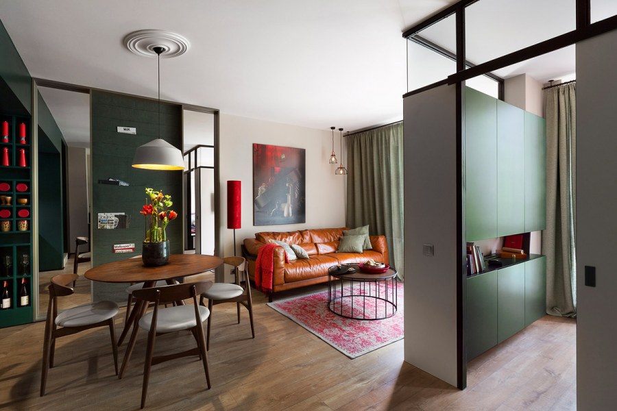 Интерьер однокомнатной квартиры 40