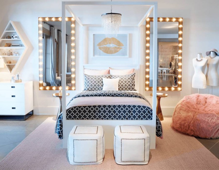 Модная комната для девушки