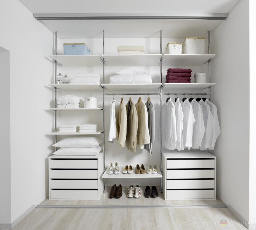 Панельные гардеробные системы