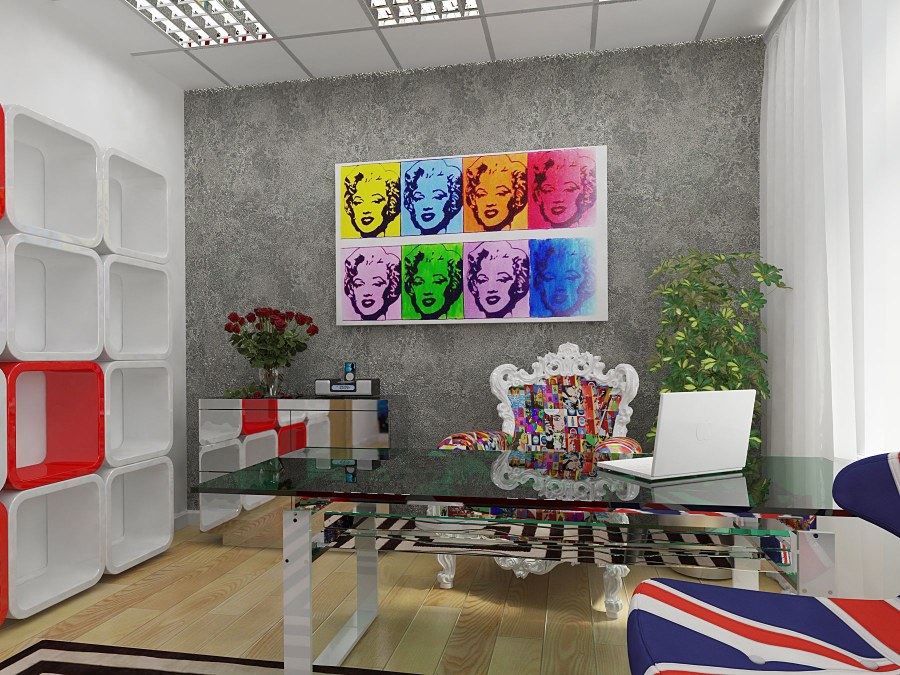 Поп-арт в интерьере