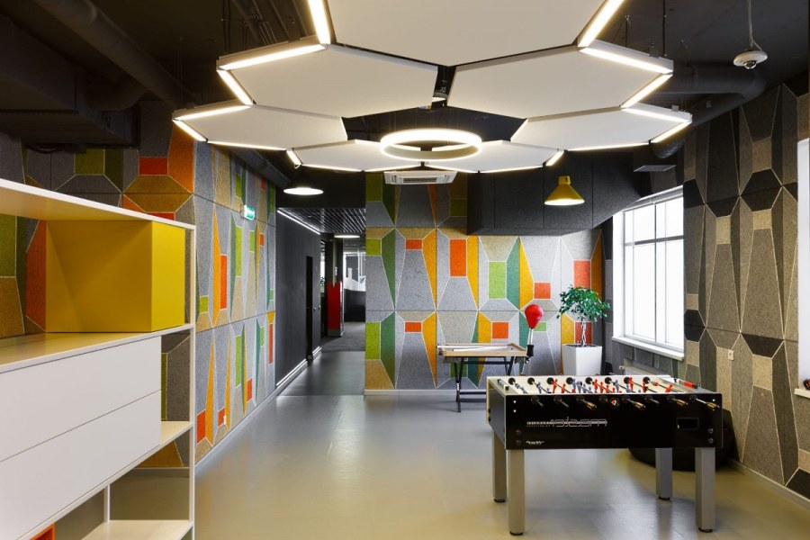 Креативный офисный интерьер