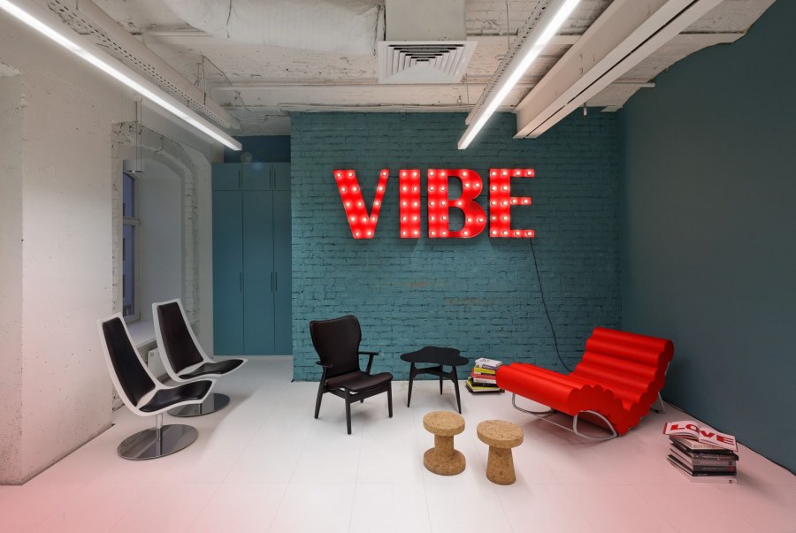 Креативный офисный интерьер